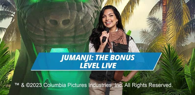Jumanji: The Bonus Level Live in LiveCasino_GameShows