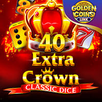 40 Extra Crown Classic Dice Golden Coins Link in Amusnet