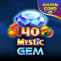 40 Mystic Gem Golden Coins Link in Amusnet