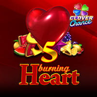 5 Burning Heart Clover Chance in ClassicSlots