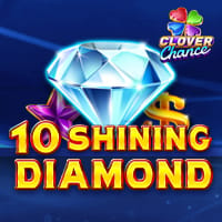 10 Shining Diamond Clover Chance in ClassicSlots