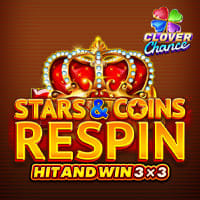 Stars and Coins Respin Clover Chance in ClassicSlots