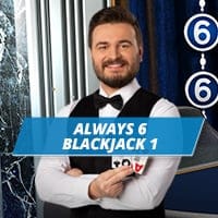 Always 6 Blackjack 1 in Evolution