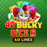 40 Bulky Dice 6 Reels in AllJackpots